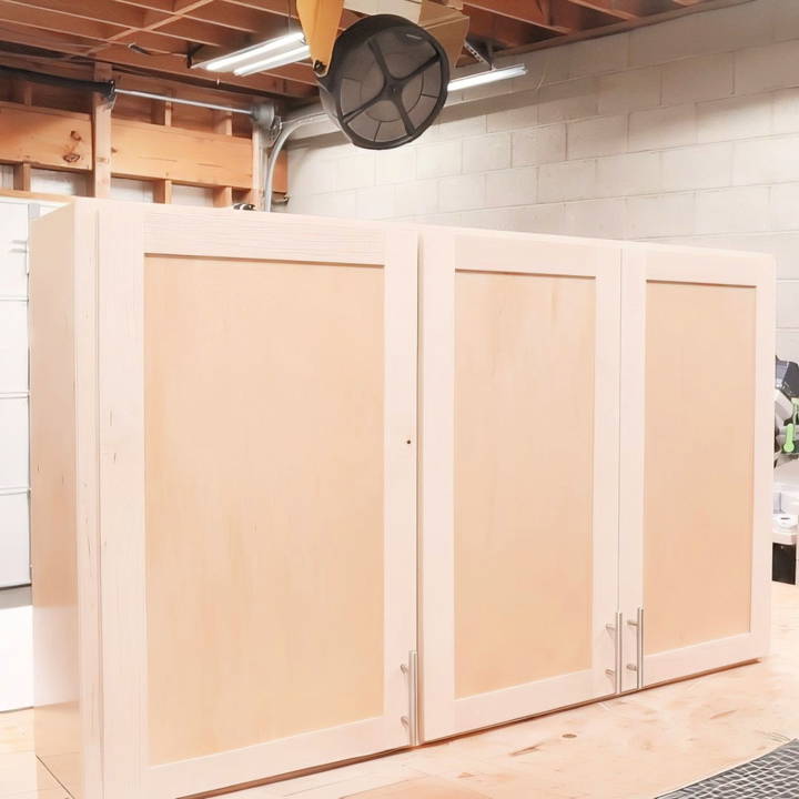 how to build wall cabinets