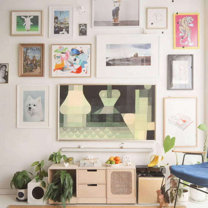 how to make a gallery wall