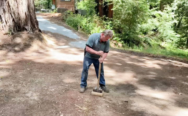 how to make a ground tamper