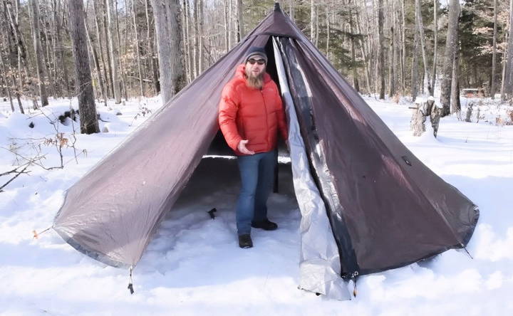 how to make a hot tent step by step