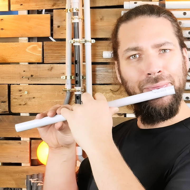 how to make a pvc flute