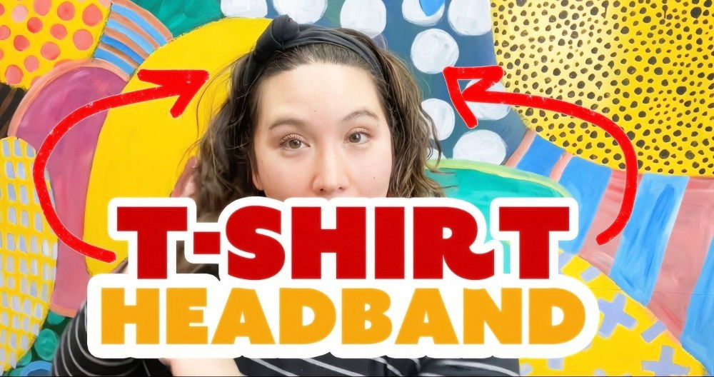 No-Sew T-Shirt Headband: Quick and Easy DIY