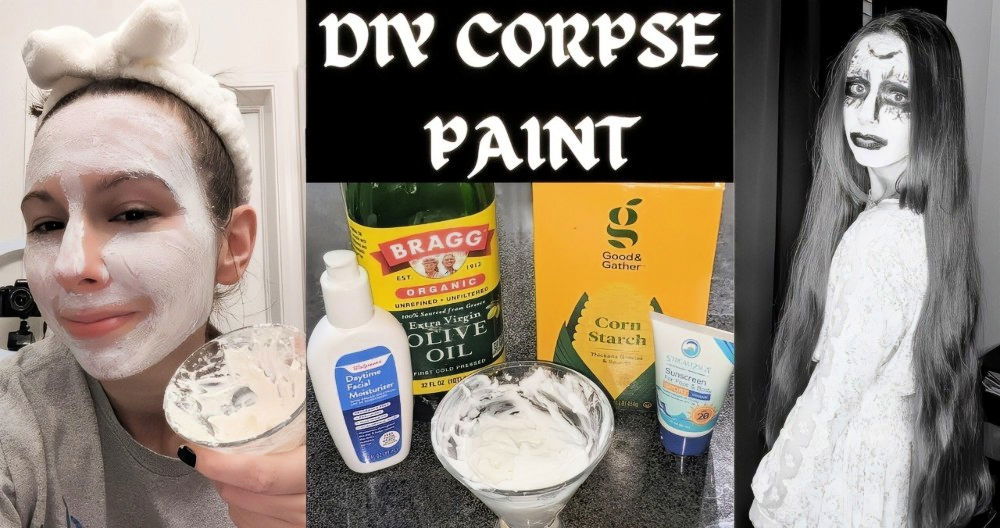Making Your Own DIY White Face Paint