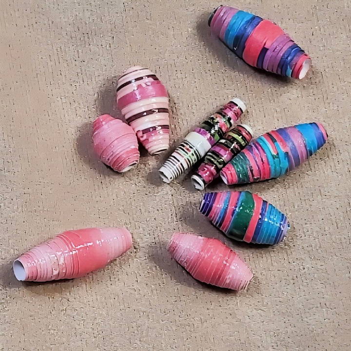 how to make paper beads