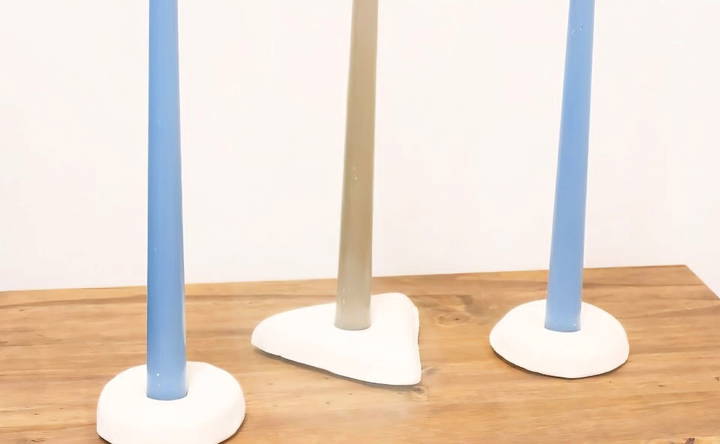 how to make tapered candle holders