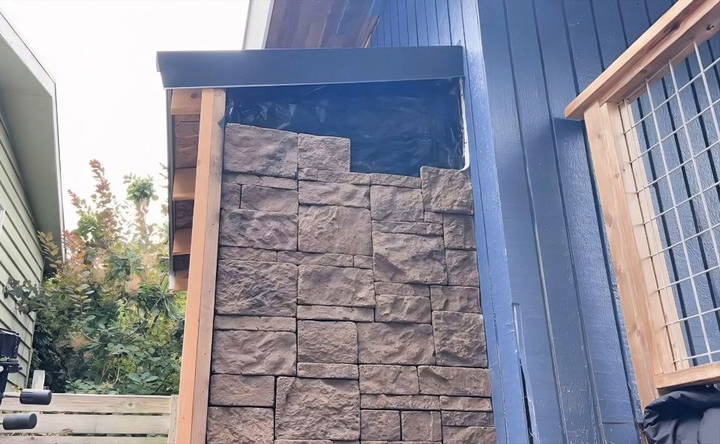 install the shed siding