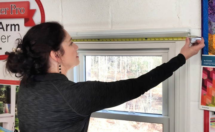 measuring your window for valance