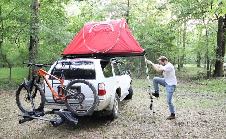 quick and easy diy roof top tent