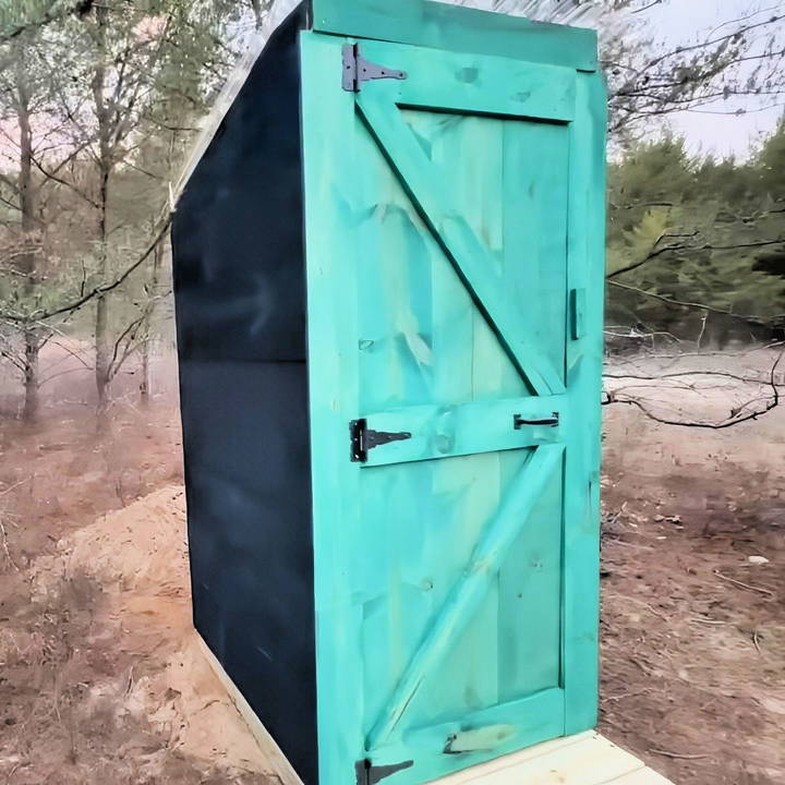 simple and easy diy outhouse tutorial