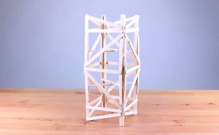 simple diy popsicle tower tutorial