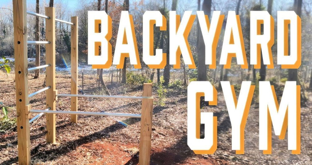 DIY Backyard Gym in 5 Easy Steps