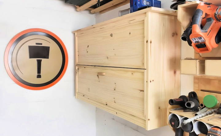 build a tool storage for small garage