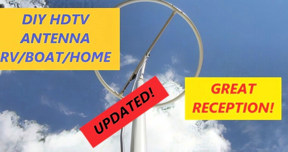 DIY HDTV Antenna for Long Range Reception