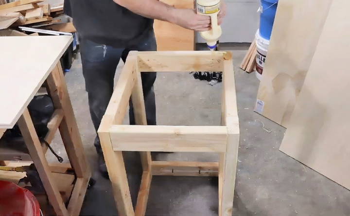 complete the frame assembly