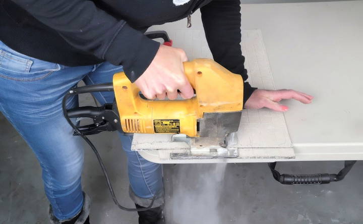 cutting cement board with a Jigsaw