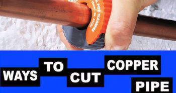 cutting copper pipe with multi tool