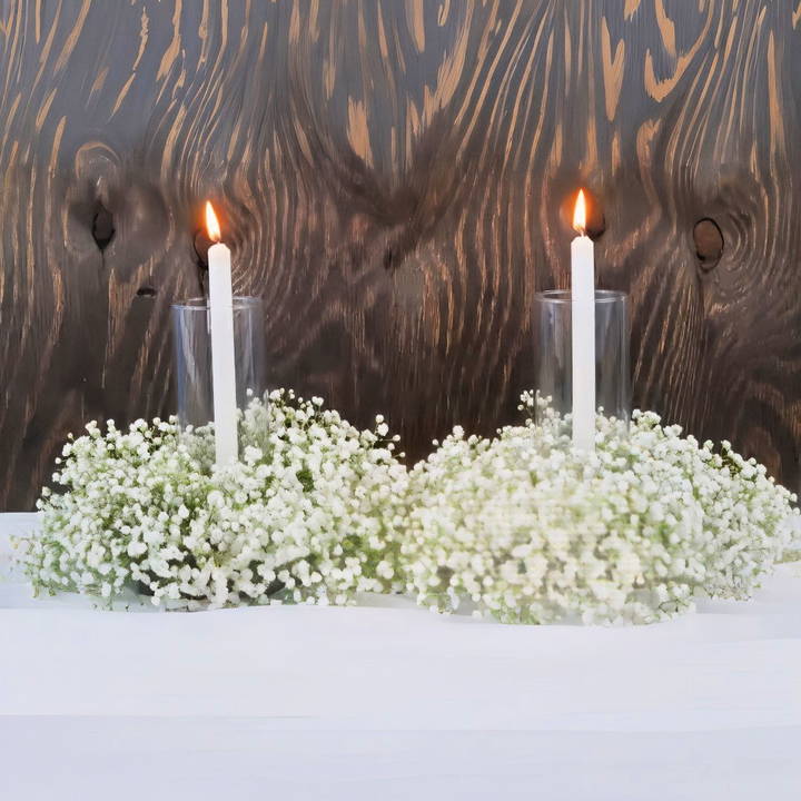 diy baby breath centerpiece under $15