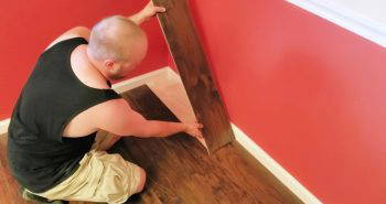 easy way to cut laminate flooring