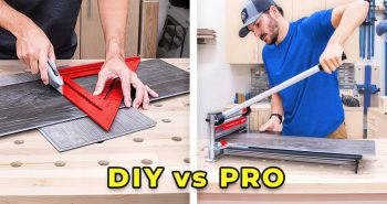 easy way to cut vinyl plank flooring