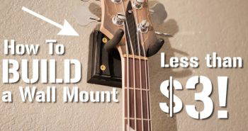 handmade guitar wall mount