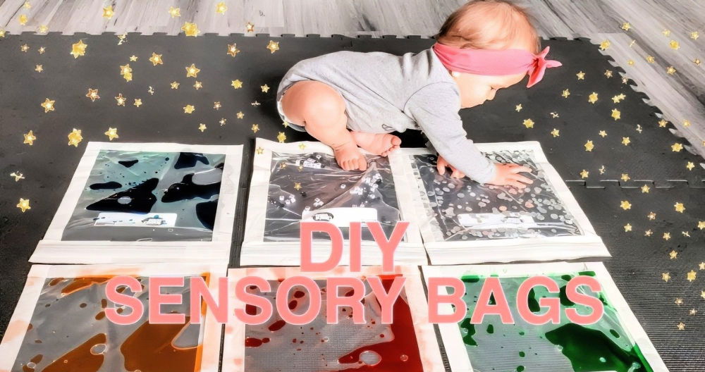 Easy DIY Sensory Bags for Toddlers