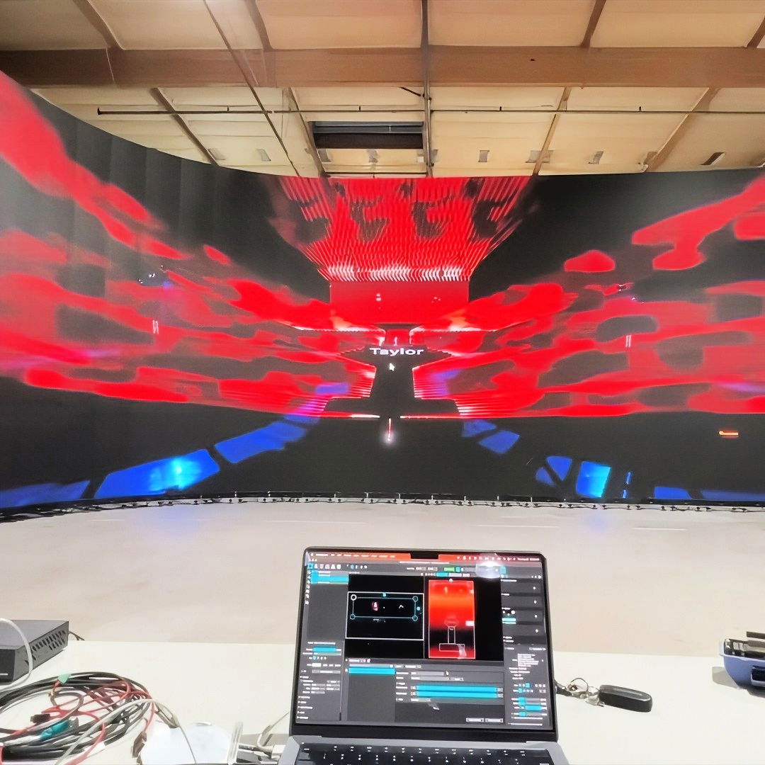 how to build a video wall for vfx