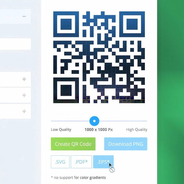 how to create a QR code for a document