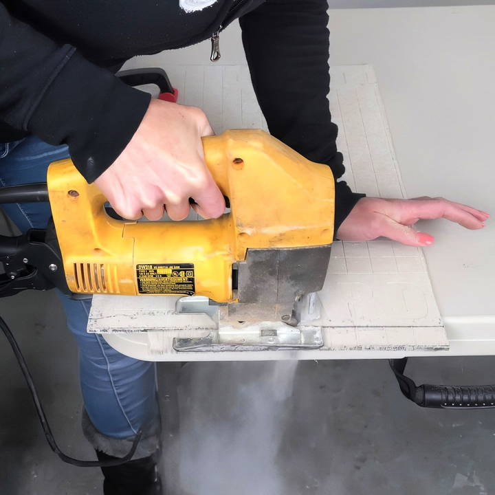 how to cut cement board