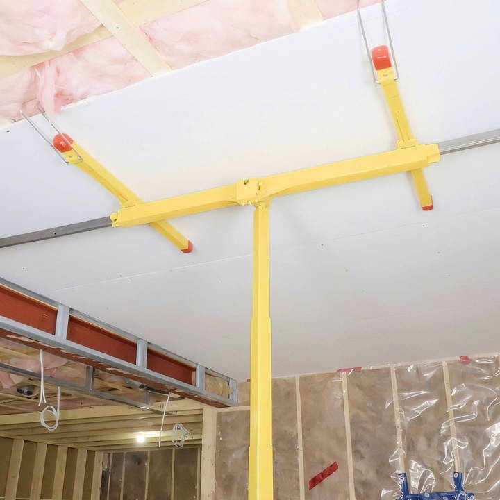 how to hang drywall on ceiling