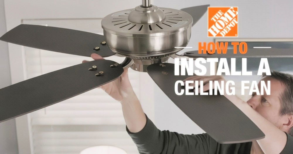 How to Install a Ceiling Fan Yourself