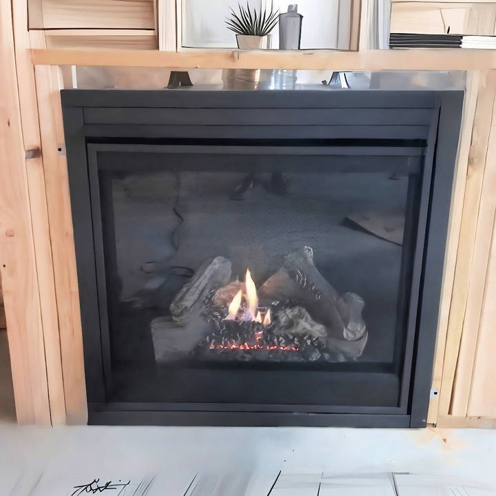 how to install a gas fireplace