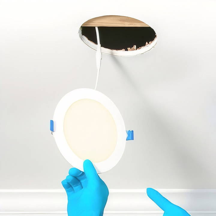 how to install led recessed lighting in existing ceiling