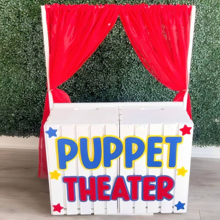 how to make a puppet theater