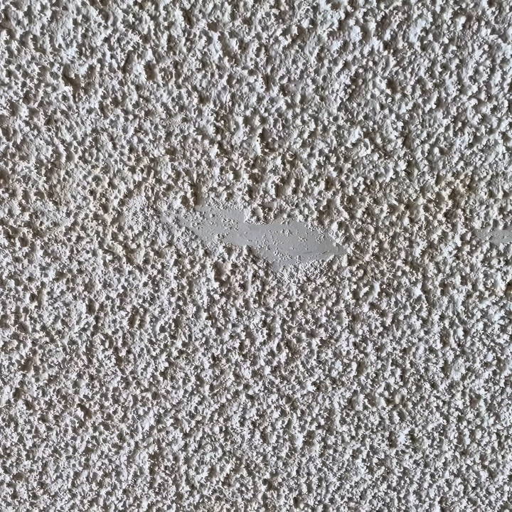 how to repair a popcorn ceiling