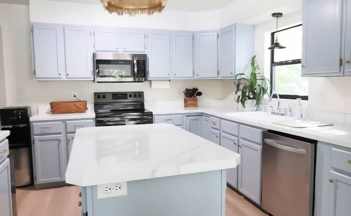 how to update kitchen counters without replacing