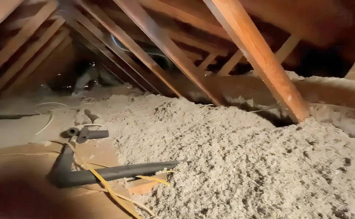 install blown in attic insulation