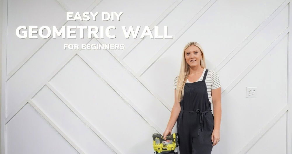 How to Make a Geometric Accent Wall