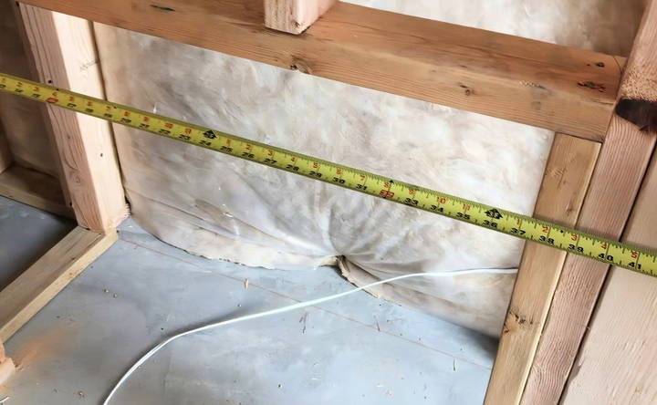 measure space for gas fireplace