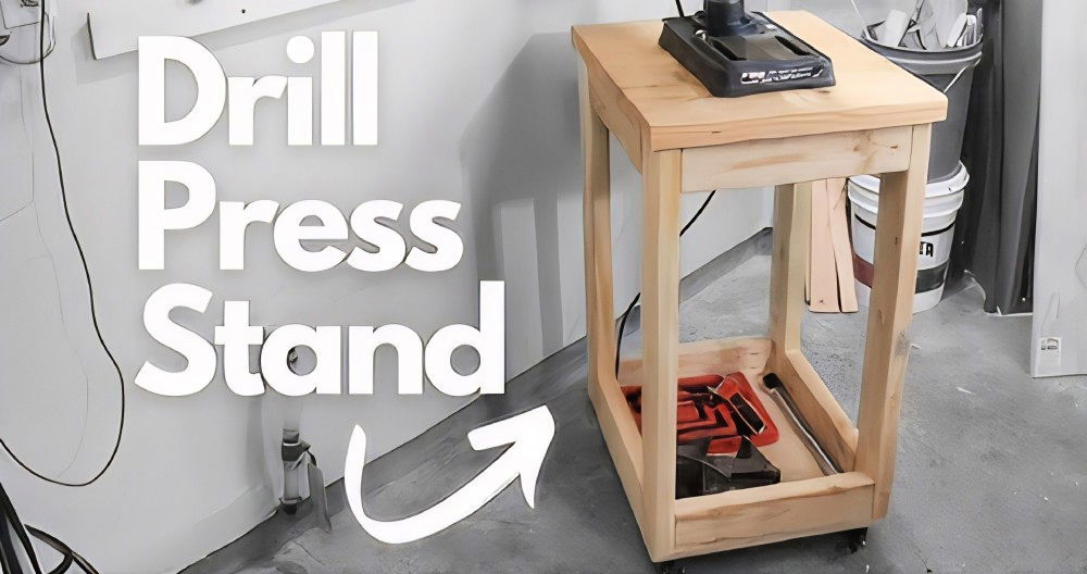 Build a DIY Drill Press Stand