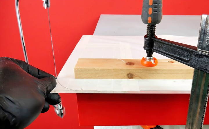 using a coping saw for curves