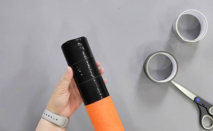 wrap the lightsaber handle with duct tape