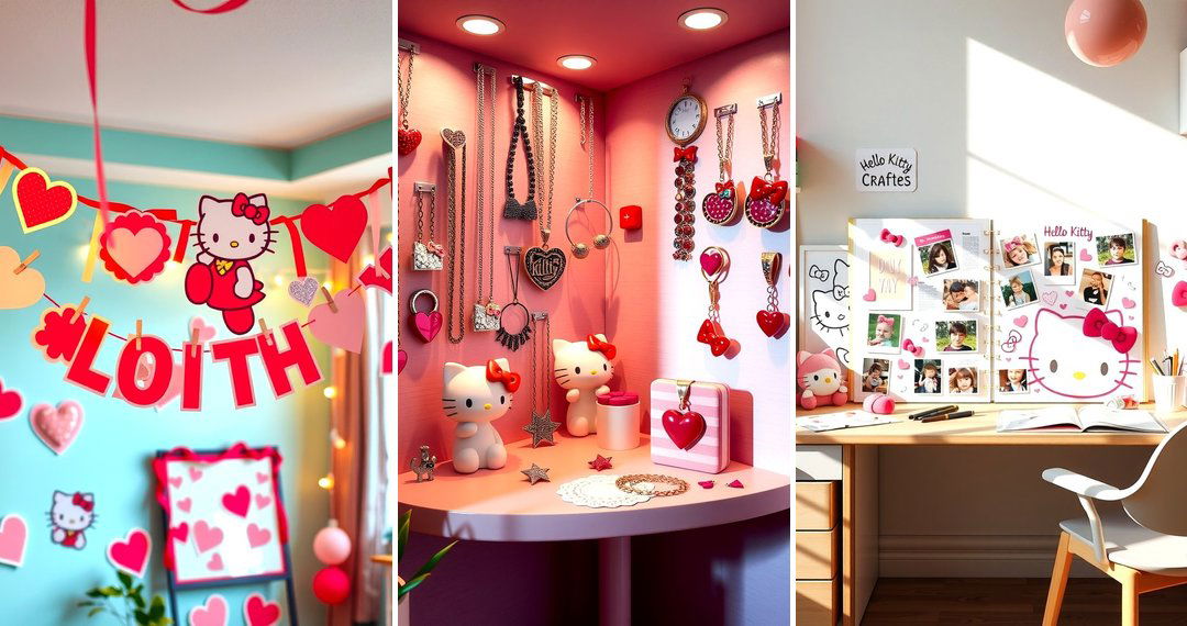 20 Adorable Hello Kitty Valentines Day Crafts