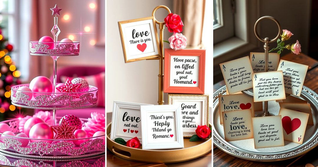 20 Cute Valentines Day Tiered Tray Decor Ideas