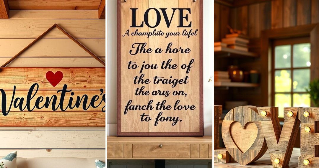 20 Rustic Farmhouse Valentines Day Decor Ideas