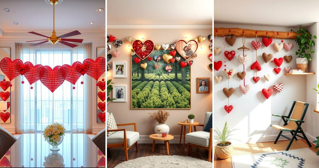 20 Valentines Day Garland Ideas to Decorate Your Home