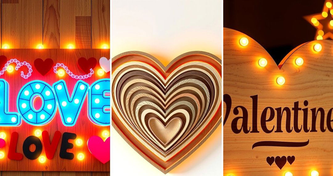 20 Valentine’s Day Wood Craft Projects (Signs, Blocks & More)