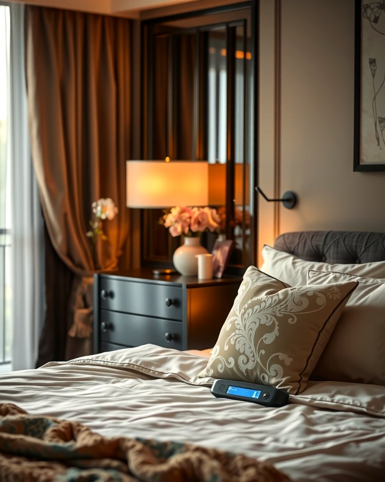 Soft Melodic Soundscape - 15 Romantic Valentine's Day Bedroom Decor Ideas for Couples