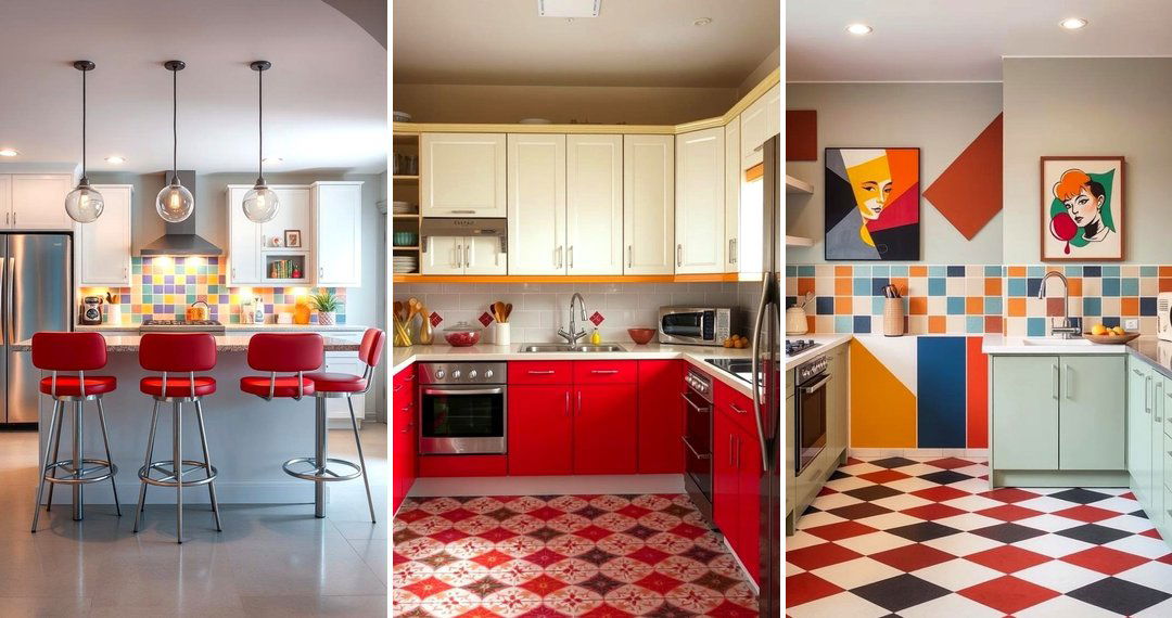 24 1980s Kitchen Ideas: Retro Designs & Bold Color Schemes