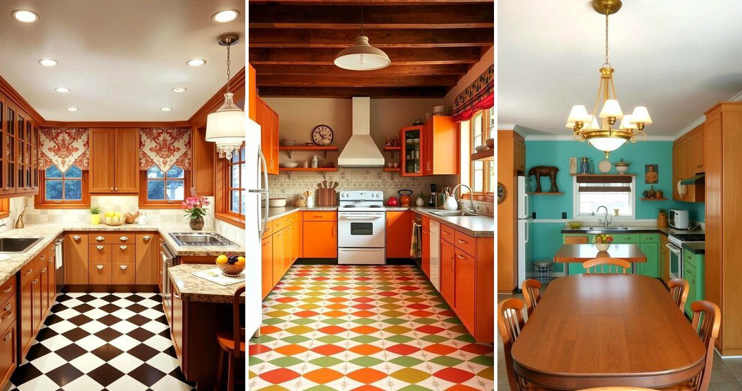 24 70s Kitchen Ideas for a Retro-Inspired Cooking Space