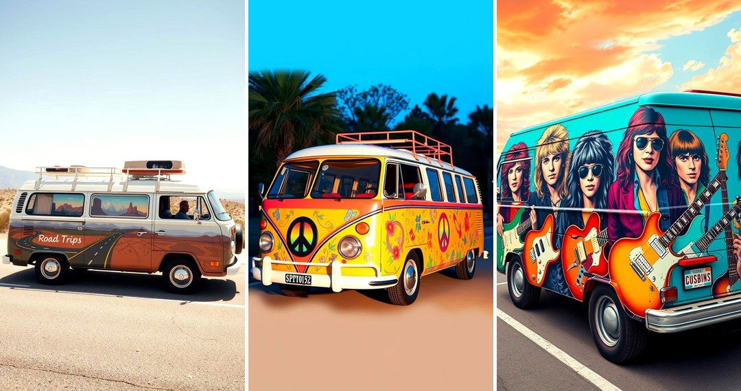 24 70s Van Art Ideas: Retro Vehicle Decor & Custom Paint Jobs